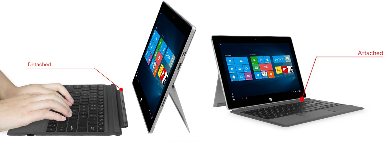 کیبورد لب تاپ surface pro 2017