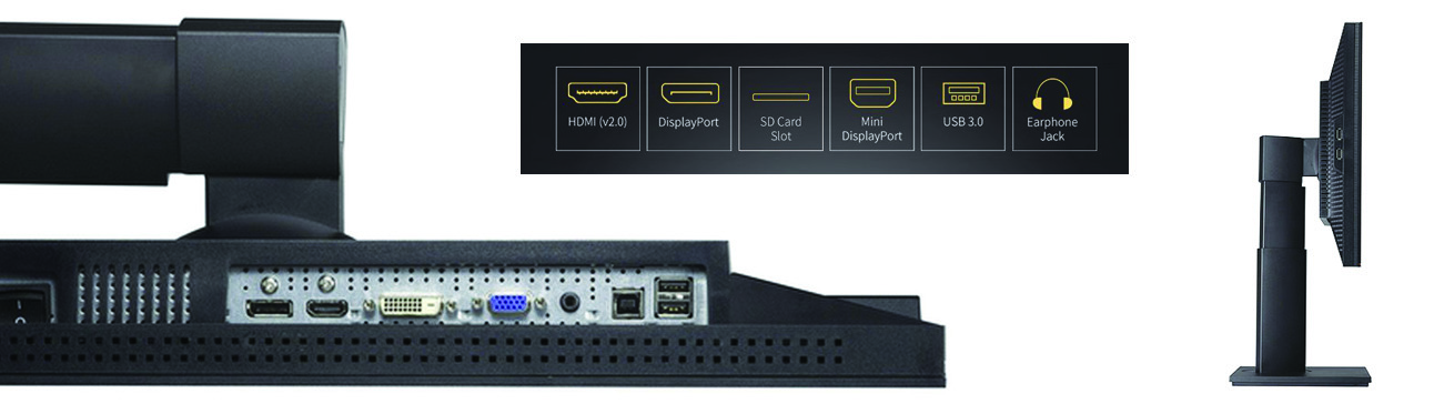 پورت های مانیتور ایسوس PA238Q