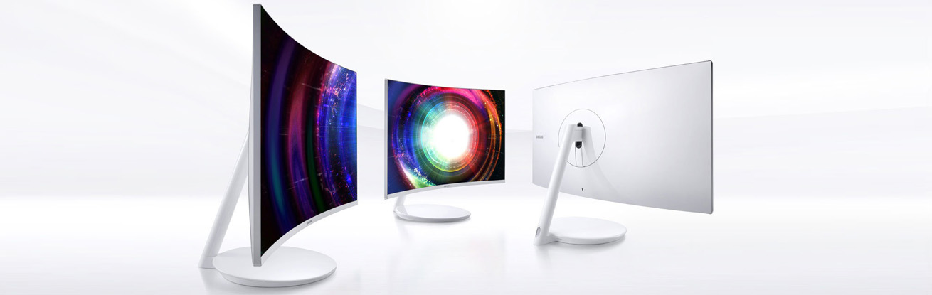 طراحی 360 درجه مانیتور سامسونگ C32H711