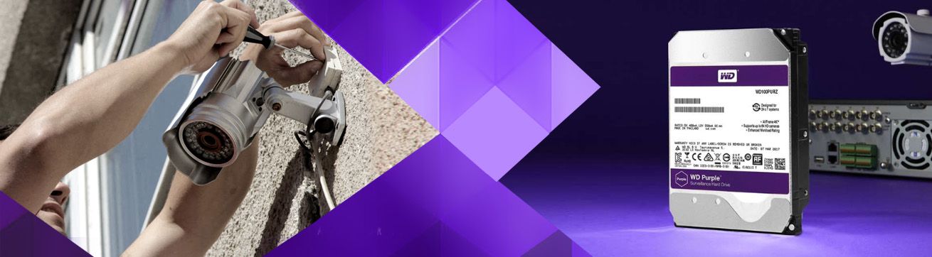  سیستم ذخیره سازی هارد دیسک اینترنال Western Digital سری بنفش