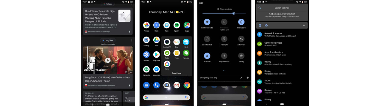 حالت Dark Mode در Android Q