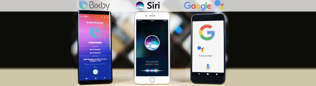 مقایسه سه دستیار صوتی Siri ،Google و Bixby