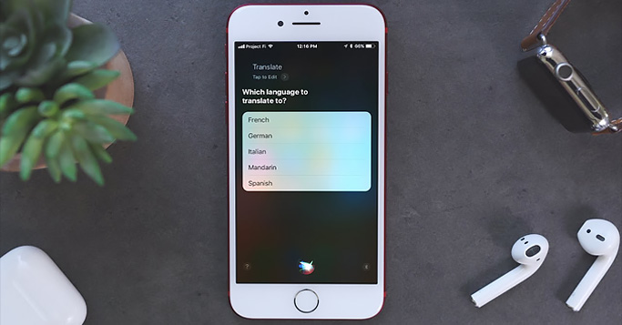 ترجمه با دستیار های صوتی Siri ،Google و Bixby