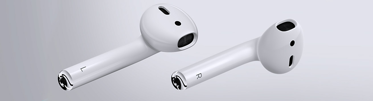 هدفون بی سیم اپل AirPods 2 با طراحی زیبا
