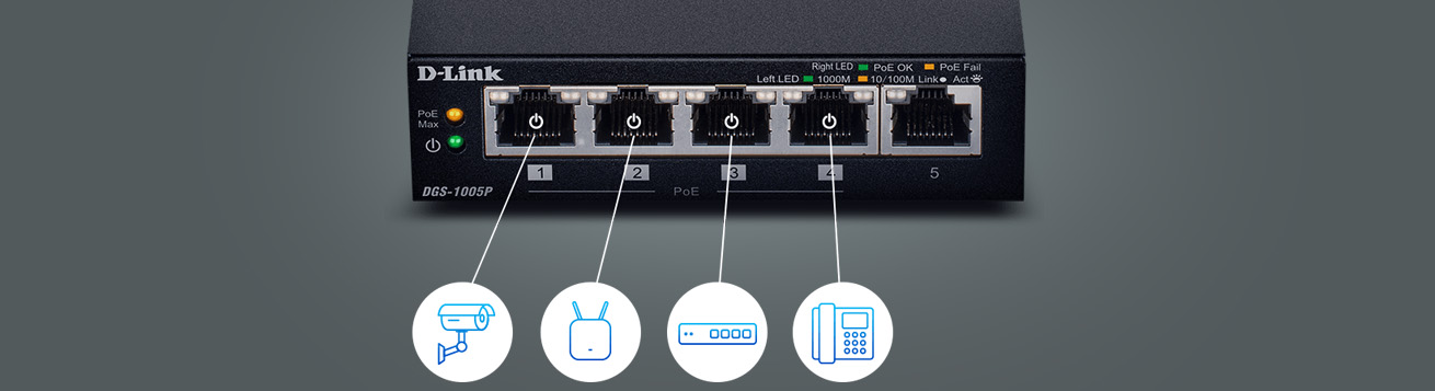 جمع بندی سوییچ دی لینک DGS-105