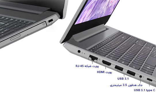  اتصالات کاربردی لپ تاپ لنوو L3