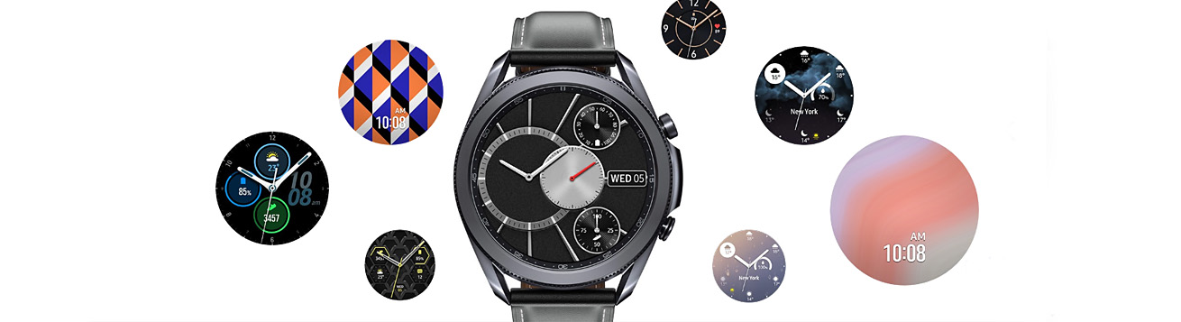 هماهنگی زیبایی و قابلیت های هوشمند در ساعت مچی هوشمند سامسونگ گلکسی Watch 3 (45 میلیمتری)