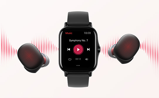 ذخیره و پخش موزیک با ساعت هوشمند شیائومی Amazfit GTS 2