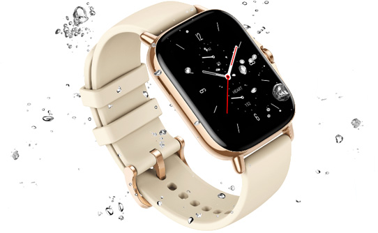 مقاومت ساعت هوشمند شیائومی Amazfit GTS 2 در برابر آب تا عمق 50 متری