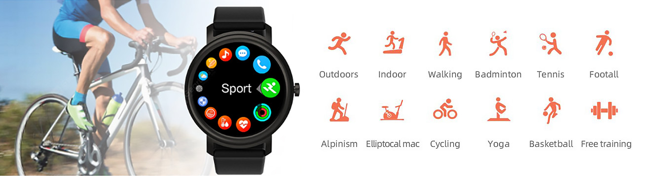 ساعت مچی هوشمند شیائومی Mibro Air XAW001 با دوازده حالت ورزشی حرفه ای