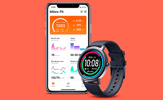 ساعت مچی هوشمند شیائومی Mibro Air XAW001 با اپلیکیشن اختصاصی Mibro Fit