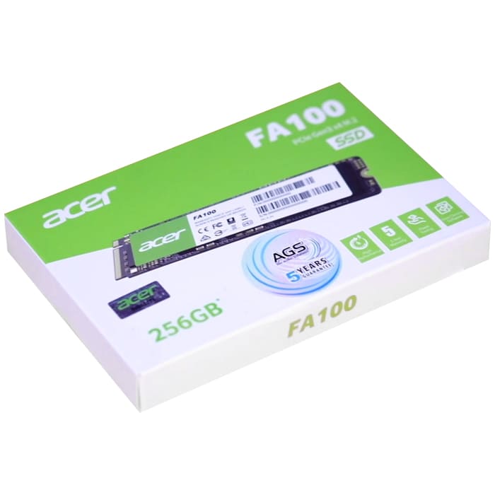 حافظه اس اس دی ایسر M.2 FA100 ظرفیت 256 گیگابایت