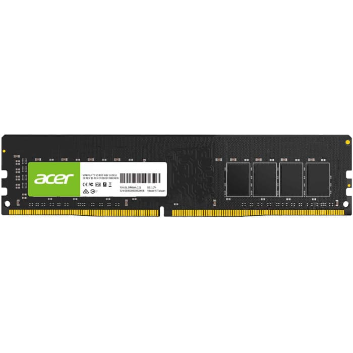 رم کامپیوتر تک کاناله CL22 DDR4 3200 ایسر UD100 ظرفیت 8 گیگابایت