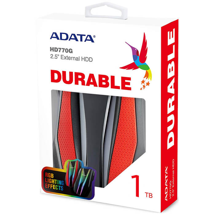 هارد دیسک اکسترنال ای دیتا HD770G ظرفیت 1 ترابایت