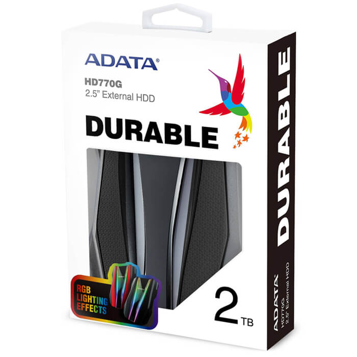 هارد دیسک اکسترنال ای دیتا HD770G ظرفیت 2 ترابایت
