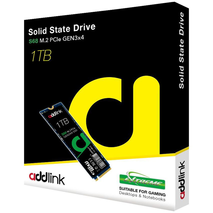 حافظه اس اس دی ادلینک S68 NVMe M2 ظرفیت 1ترابایت