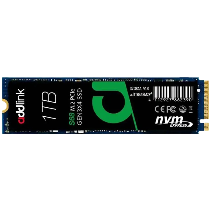 حافظه اس اس دی ادلینک S68 NVMe M2 ظرفیت 1ترابایت