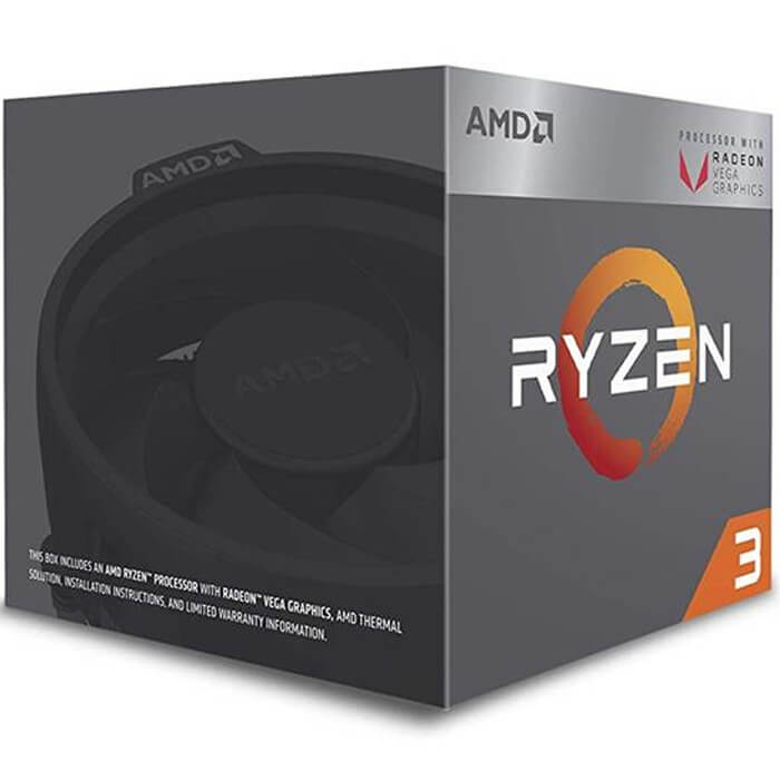 پردازنده ای ام دی مدل RYZEN 3 2200G