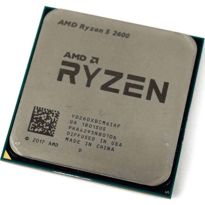 پردازنده ای ام دی مدل RYZEN 5 2600