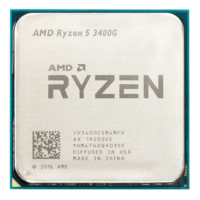 پردازنده ای ام دی RYZEN 5 3400G