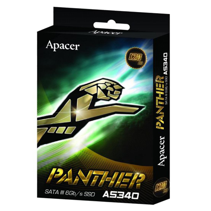 حافظه اس اس دی اپیسر مدل Panther AS340  ظرفیت 120 گیگابایت