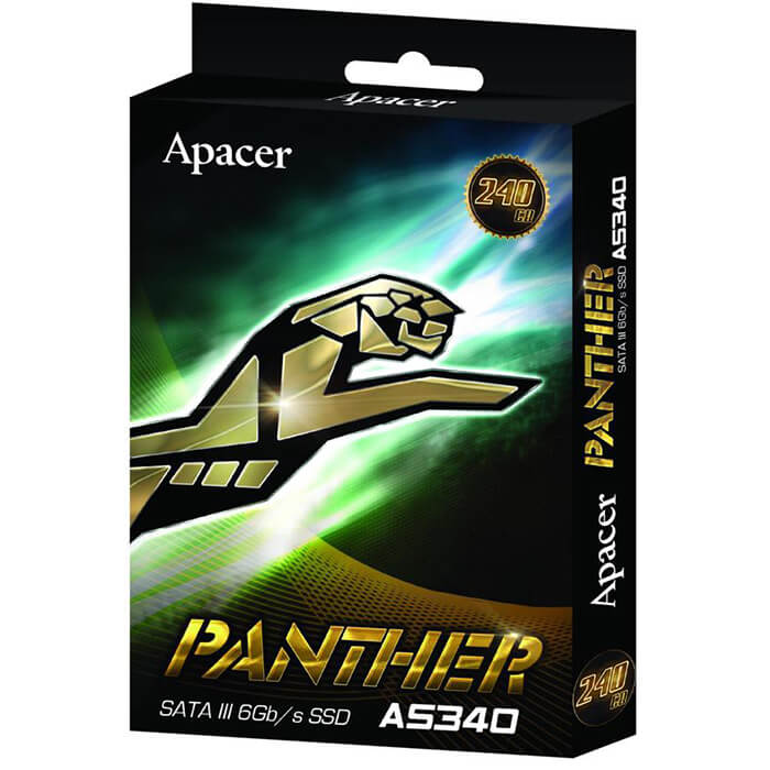 حافظه اس اس دی اپیسر مدل Panther AS340 ظرفیت 240 گیگابایت