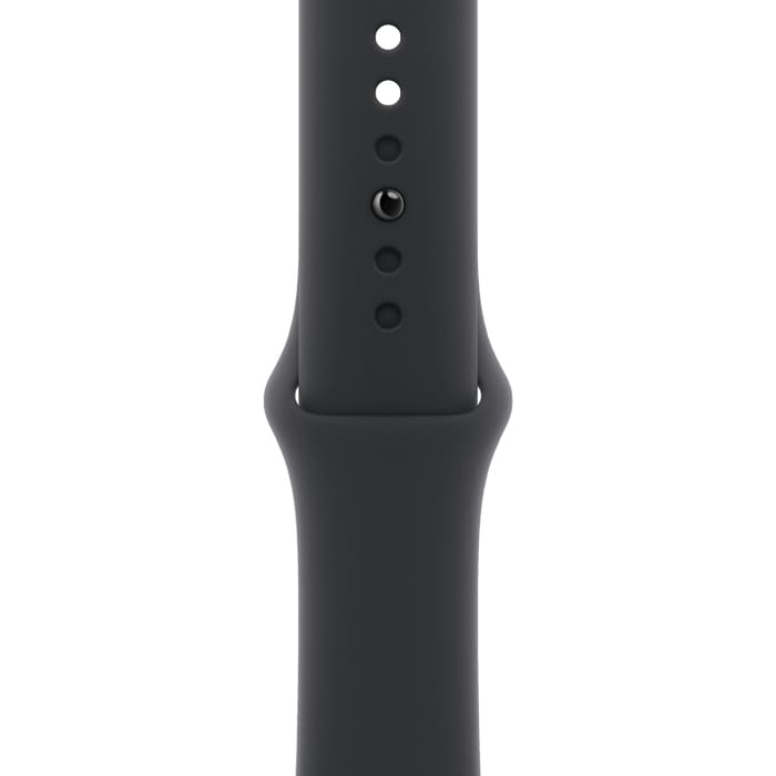 ساعت مچی هوشمند اپل واچ سری 11 سایز 46 میلیمتر آلومینیومی جت بلک با بند اسپورت مشکی