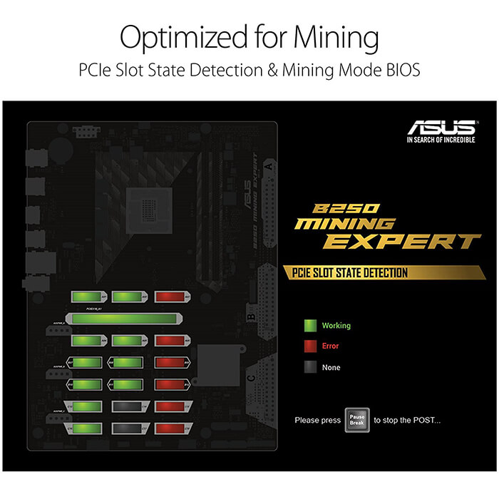 مادربرد ایسوس B250 MINING EXPERT