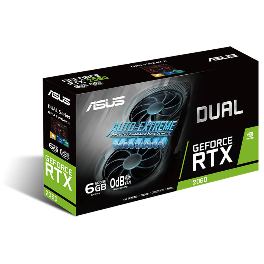 کارت گرافیک ایسوس Dual GeForce RTX 2060 EVO 6GB