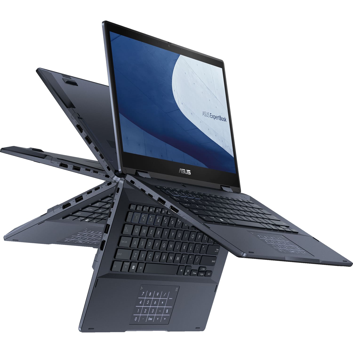لپ تاپ ایسوس ExpertBook B3 Flip B3402FBA-C516512BOD C5(120U) 16GB RAM - 512GB SSD Intel 14.0 Inch FHD