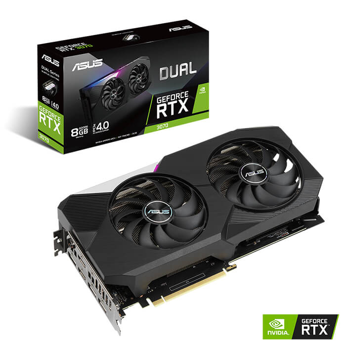 کارت گرافیک  ایسوس DUAL-RTX3070-8G