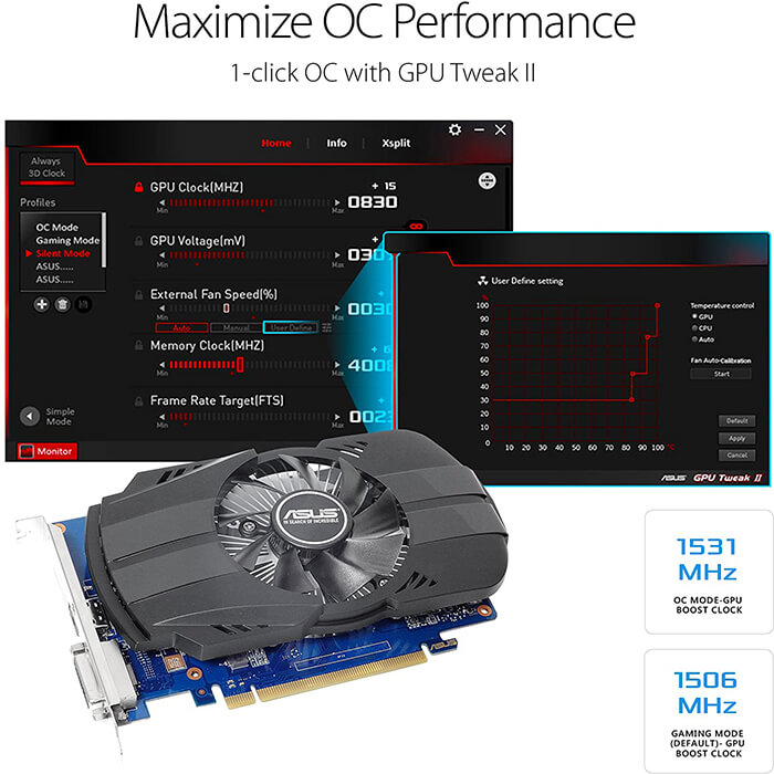 Asus 1030 hot sale 2gb ddr5