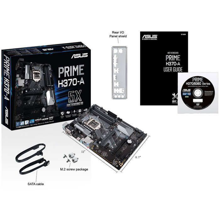 مادربرد ایسوس مدل PRIME H370-A