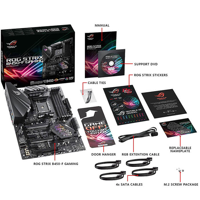 مادربرد ایسوس مدل ROG STRIX B450-F GAMING