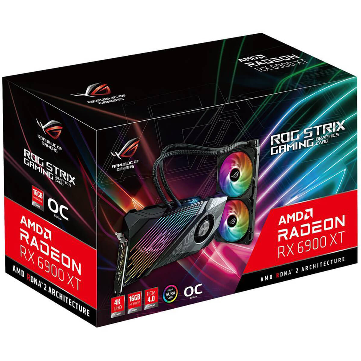 کارت گرافیک گیمینگ ایسوس ROG STRIX LC RX 6900 XT O16G