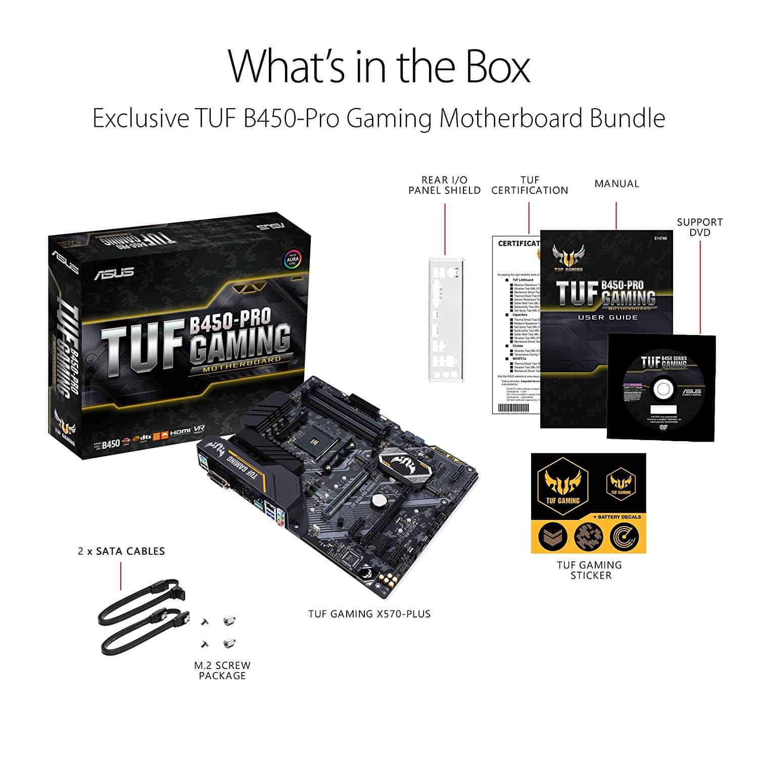 مادربرد ایسوس TUF B450-PRO GAMING