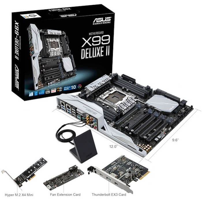 مادربرد ایسوس مدل X99-DELUXE II