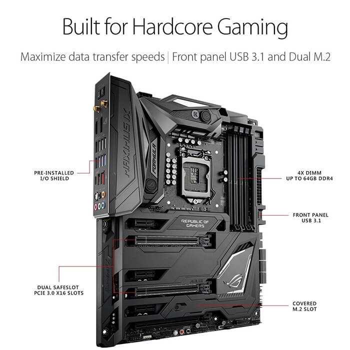 مادربرد ایسوس مدل Z270 ROG MAXIMUS IX FORMULA