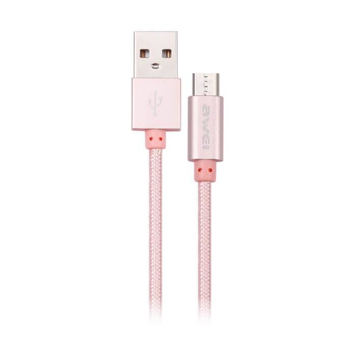 کابل شارژ و دیتای میکرو USB اوی CL-10 طول 30 سانتی‌متر