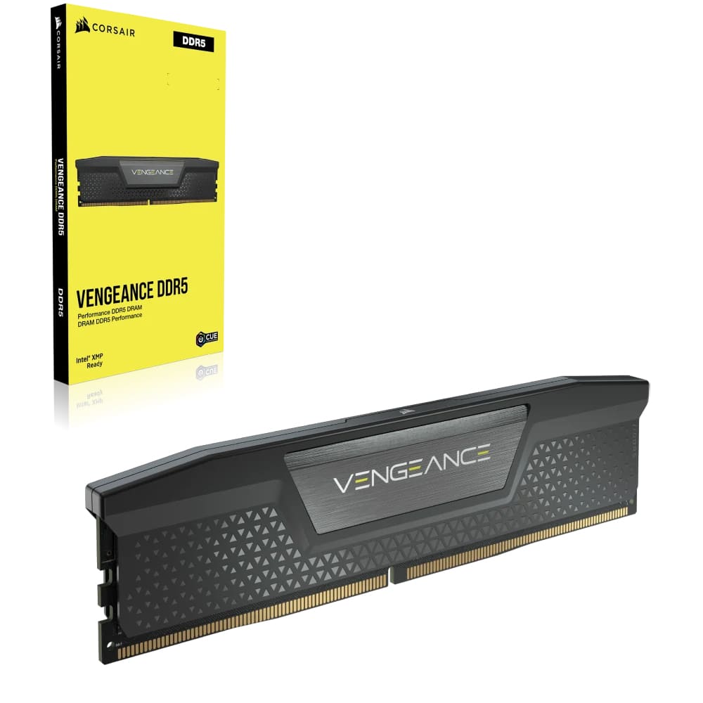 رم کامپیوتر دو کاناله CL40 DDR5 5200 کورسیر VENGEANCE ظرفیت 32 گیگابایت