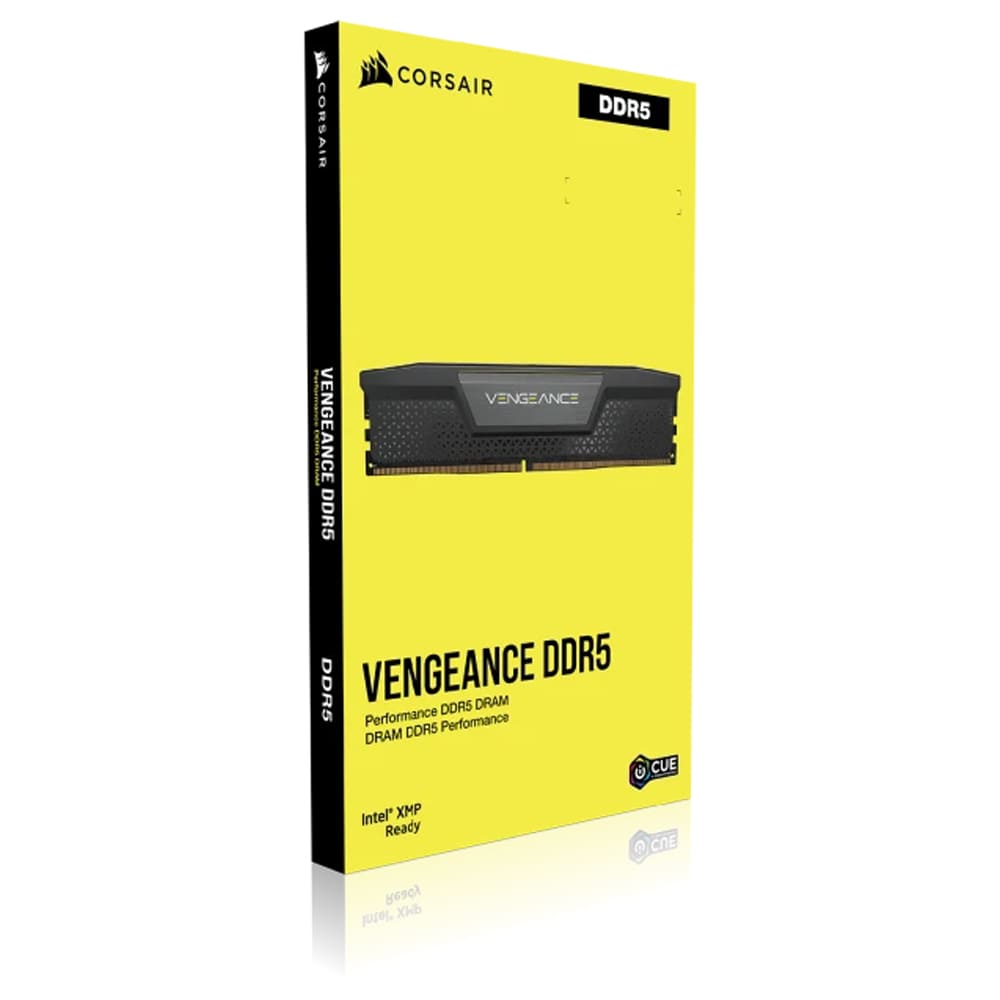 رم کامپیوتر دو کاناله CL40 DDR5 5200 کورسیر VENGEANCE ظرفیت 32 گیگابایت