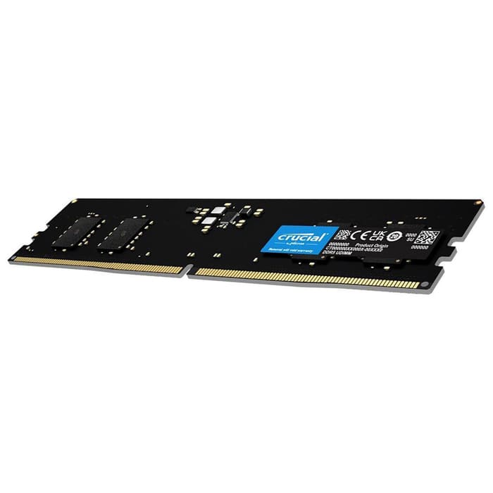 رم کامپیوتر تک کاناله DDR5 5600Mhz CL46 کروشیال CT8G56C46U5 ظرفیت 8 گیگابایت