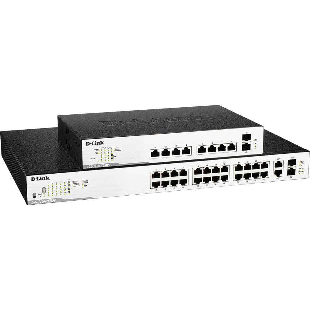 سوییچ مدیریتی هوشمند دی لینک DGS-1100-10MP