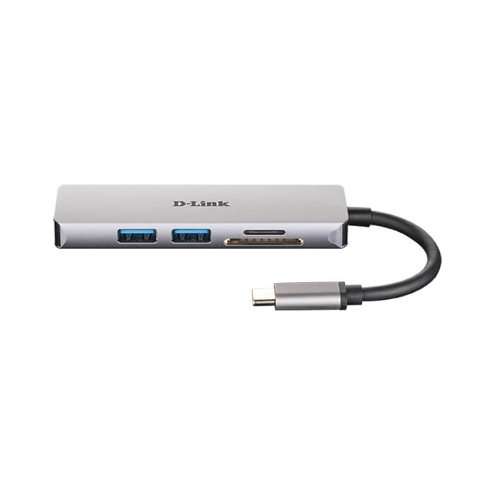 هاب USB-C با HDMI و کارت خوان دی لینک DUB-M530 5-in-1