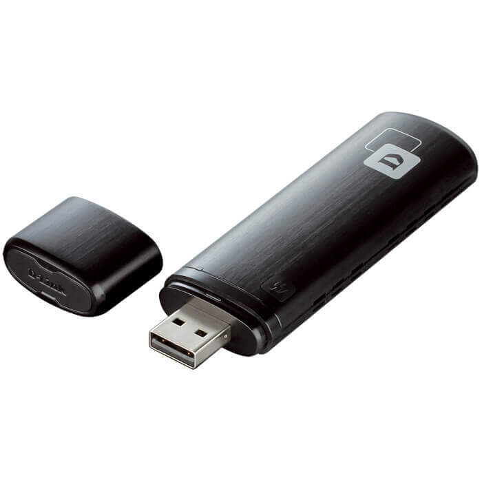 کارت شبکه بی سیم و دوباند USB دی لینک DWA‑182