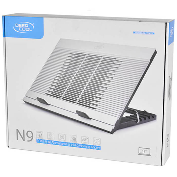 پایه خنک کننده دیپ کول مدل N9 Silver