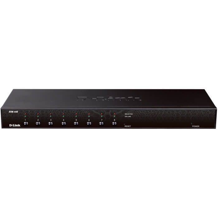 سوییچ کی وی ام دی لینک مدل KVM-440