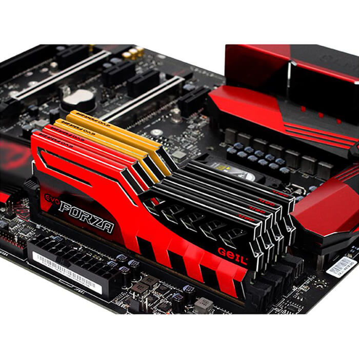 رم کامپیوتر گیل مدل Evo Forza DDR4 3000Mhz CL15 ظرفیت 16 گیگابایت