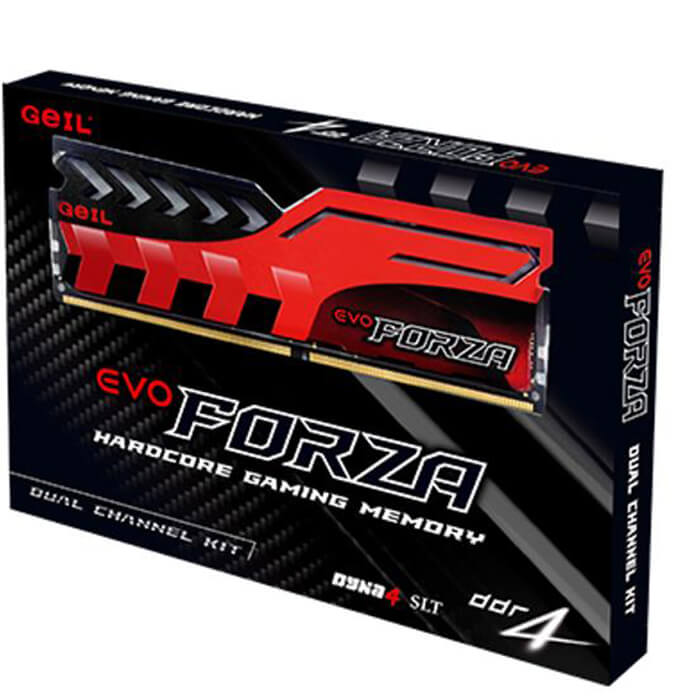 رم کامپیوتر گیل مدل Evo Forza DDR4 3000Mhz CL15 ظرفیت 16 گیگابایت