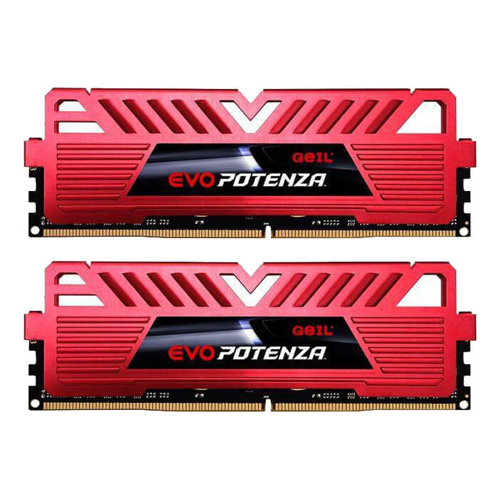 رم کامپیوتر گیل مدل Evo Potenza DDR4 2400MHz CL15 ظرفیت 16 گیگابایت